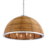 Carayes 3/8Lt Chandelier - Rattan