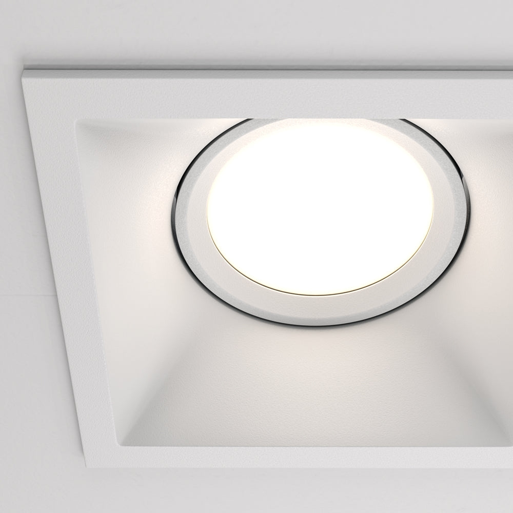 Hythe Downlight Dot GU10 2x10W- Black/White