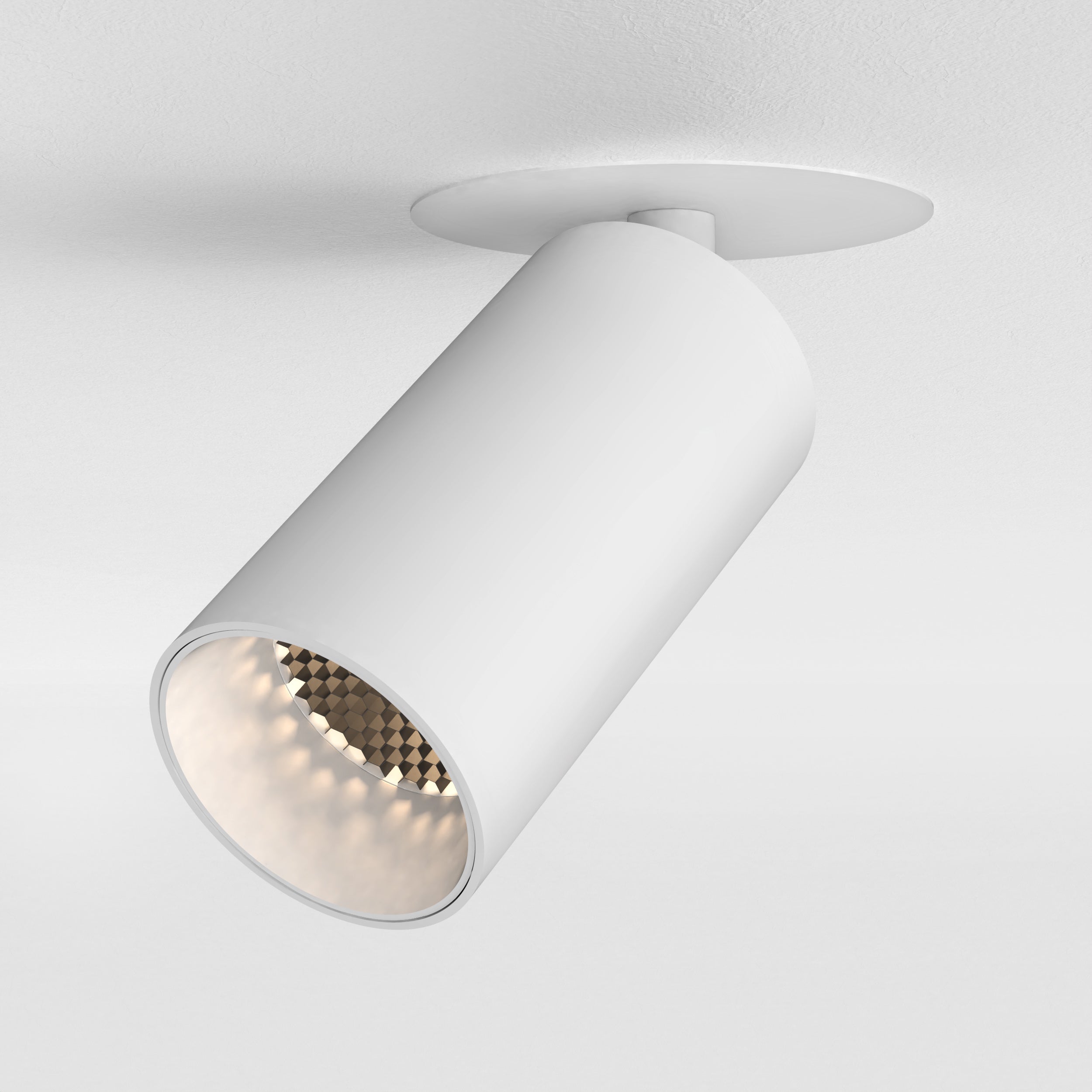 Can 50 Recessed Spotlight IP20 - Black/White