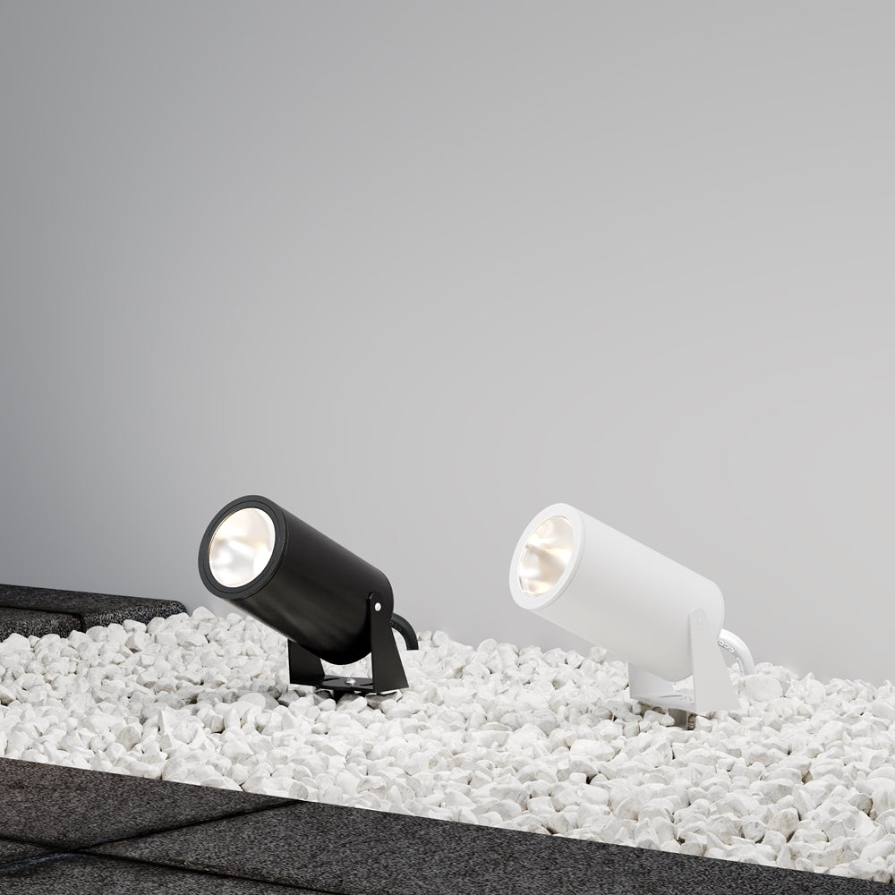 Bern Ground Spotlights/ Spike Lights IP65- Black/White Finishes