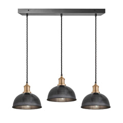 Brooklyn Dome 3 Wire Cluster Lights -Various Finishes
