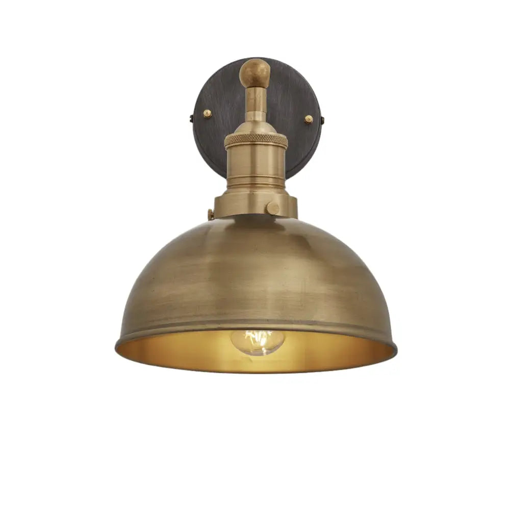 Brooklyn Dome Wall Light -Various Finishes