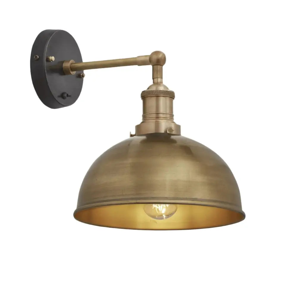 Brooklyn Dome Wall Light -Various Finishes