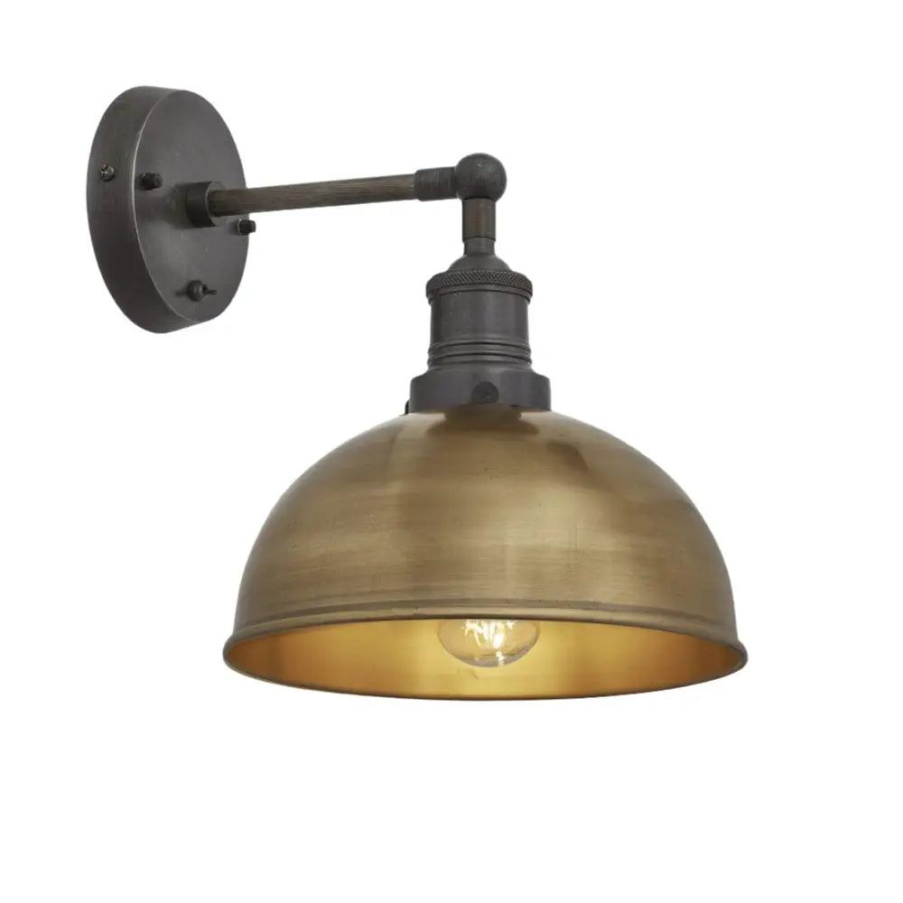 Brooklyn Dome Wall Light -Various Finishes