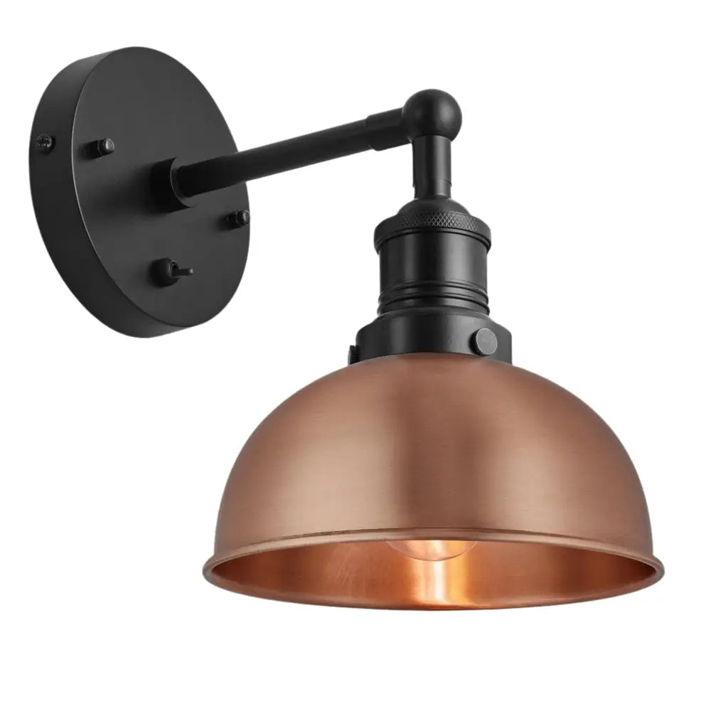 Brooklyn Dome Wall Light -Various Finishes