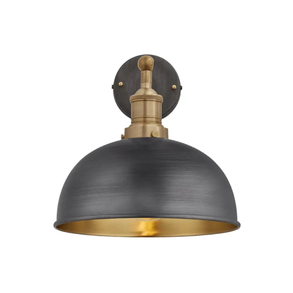 Brooklyn Dome Wall Light -Various Finishes