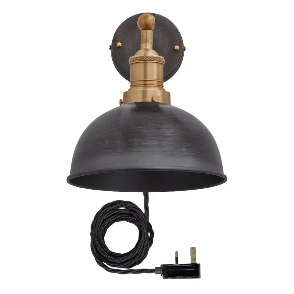 Brooklyn Dome Wall Light -Various Finishes
