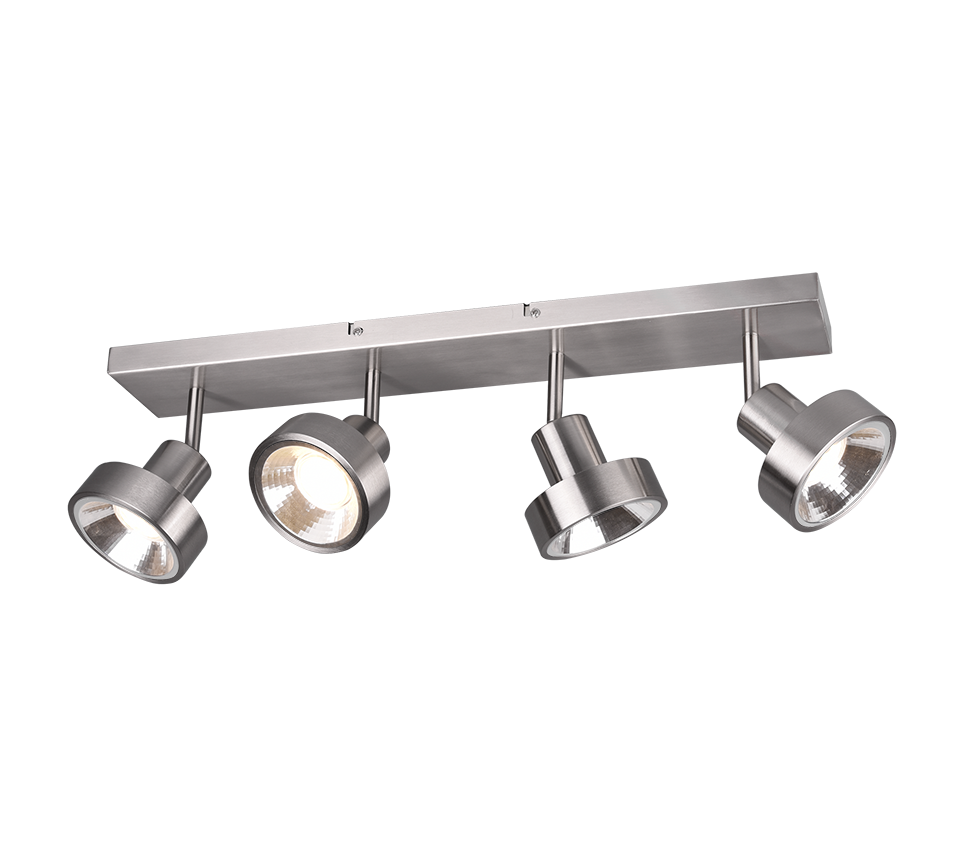 Leon 4Lt Bar Spotlight - Nickel