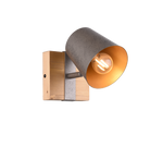 Bell Wall/Ceiling Spotlight - Antique Nickel