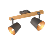 Bell 2/3Lt Bar Spotlight - Antique Nickel