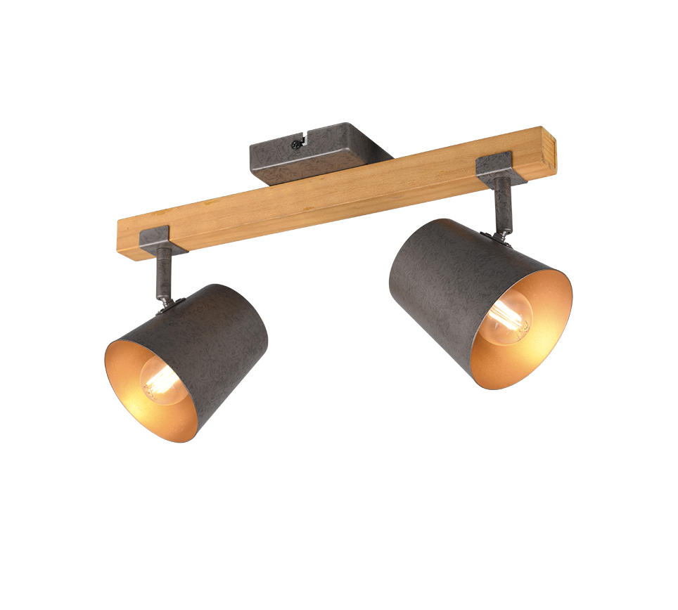 Bell 2/3Lt Bar Spotlight - Antique Nickel