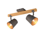 Bell 2/3Lt Bar Spotlight - Antique Nickel