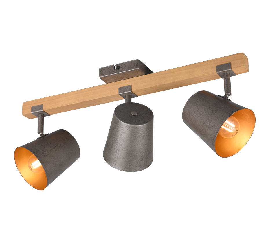 Bell 2/3Lt Bar Spotlight - Antique Nickel