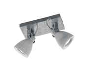 Concrete 2/3Lt Bar Spotlight - Concrete Finish