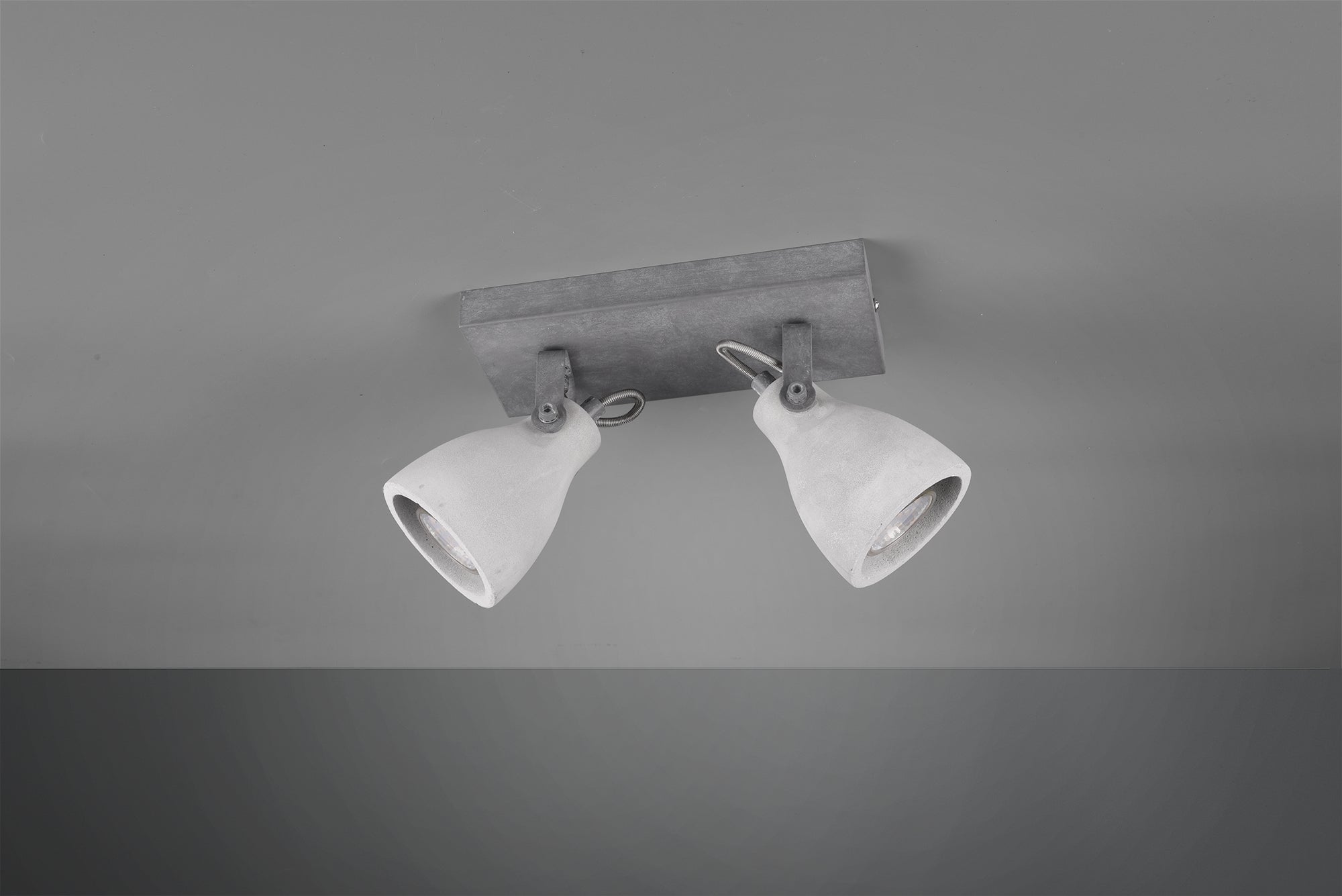 Concrete 2/3Lt Bar Spotlight - Concrete Finish