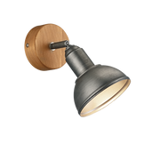 Delhi Wall Spotlight - Antique Nickel