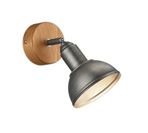 Delhi Wall Spotlight - Antique Nickel