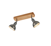 Delhi 2/3Lt Bar Spotlight - Nickel