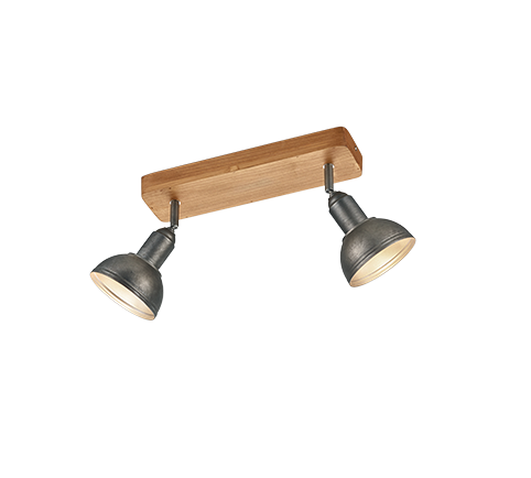 Delhi 2/3Lt Bar Spotlight - Nickel