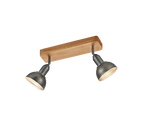 Delhi 2/3Lt Bar Spotlight - Nickel