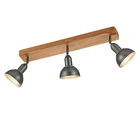 Delhi 2/3Lt Bar Spotlight - Nickel