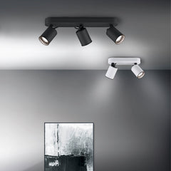 Pago 2/3Lt Bar Spotlight - Black/White