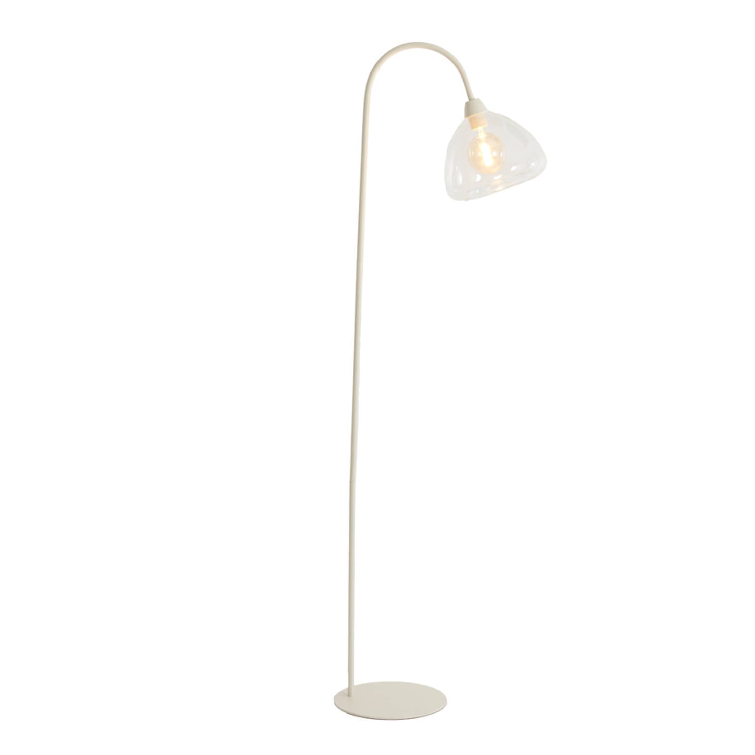 Bisho Bulb Only Floor Lamp - White