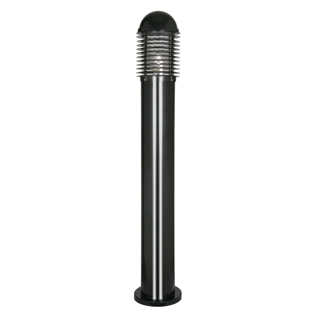 Bollard E27 Light IP44 - Black Aluminum