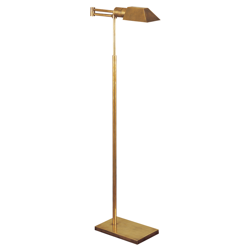 Studio Swing Arm Floor Lamp - Bronze/Brass