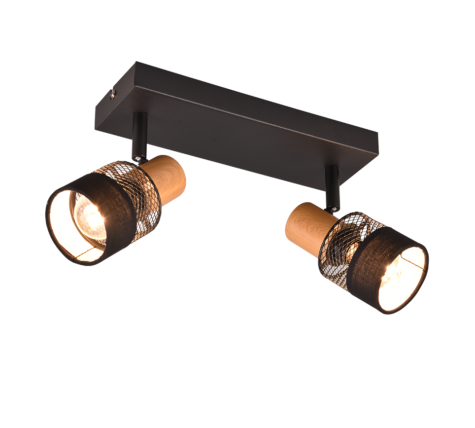 Nandini 2/3Lt Bar Spotlight - Black