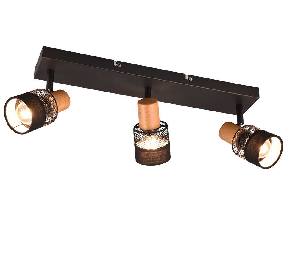 Nandini 2/3Lt Bar Spotlight - Black