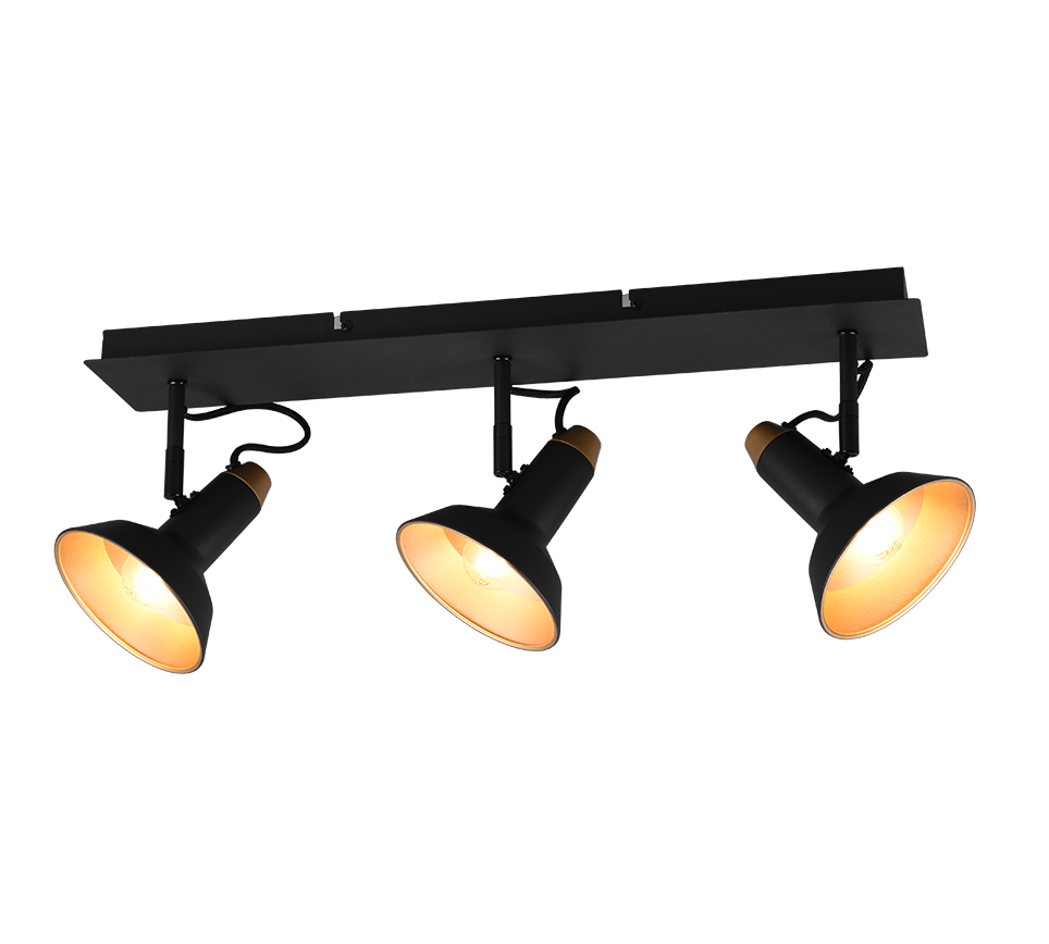 Roxie 2/3Lt Bar Spotlight - Black/White