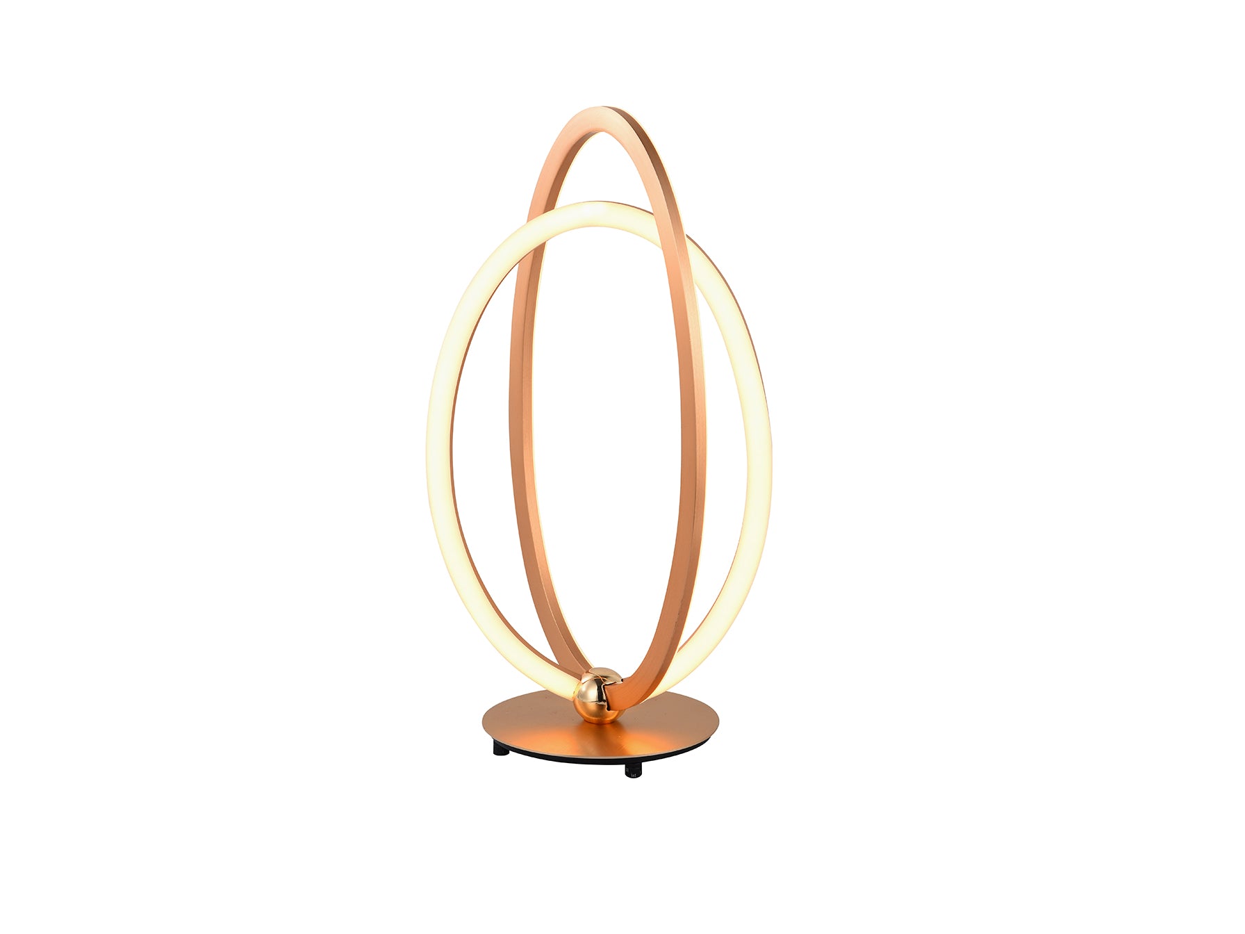 Ocellis Led Table Lamp, Rose Gold