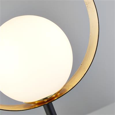 Orbital Table Lamp - Black & Gold