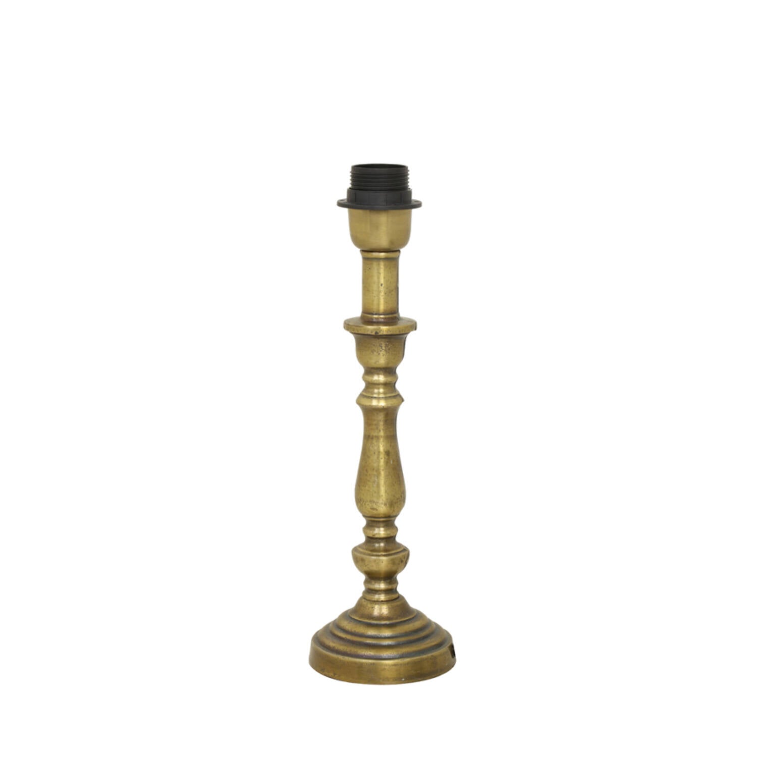 Helga Table Lamp Base Only- Raw Antique Bronze