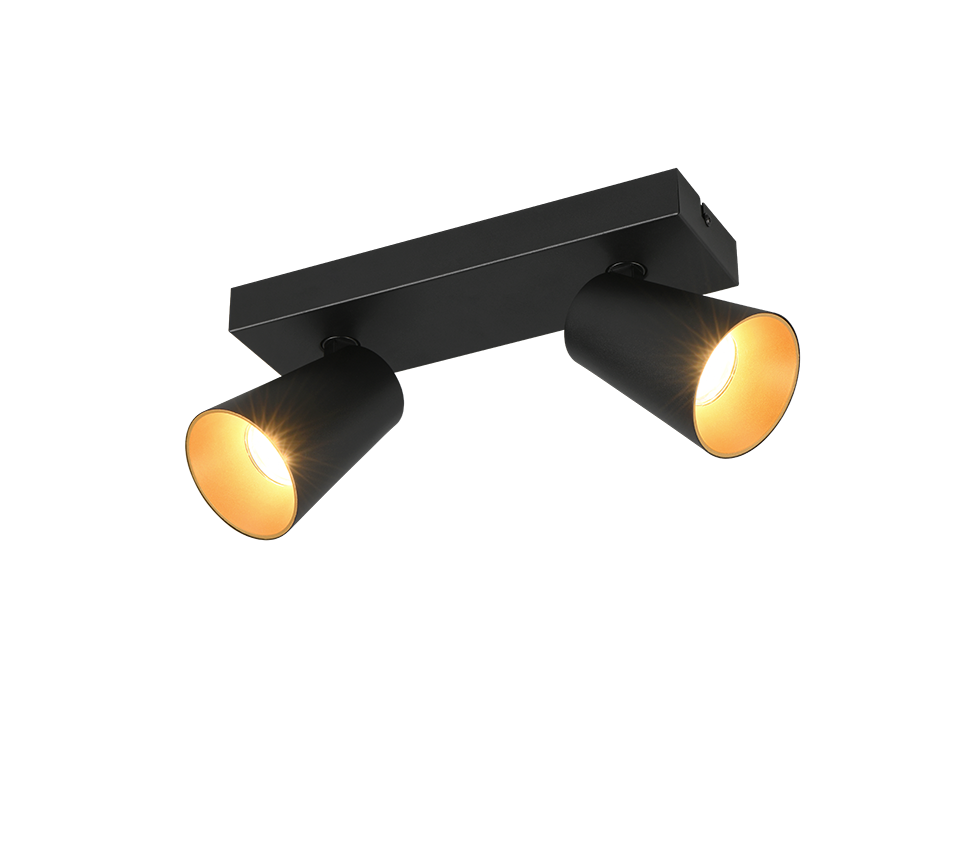 Sharp 2/3/4Lt Bar Spotlights - Black/White