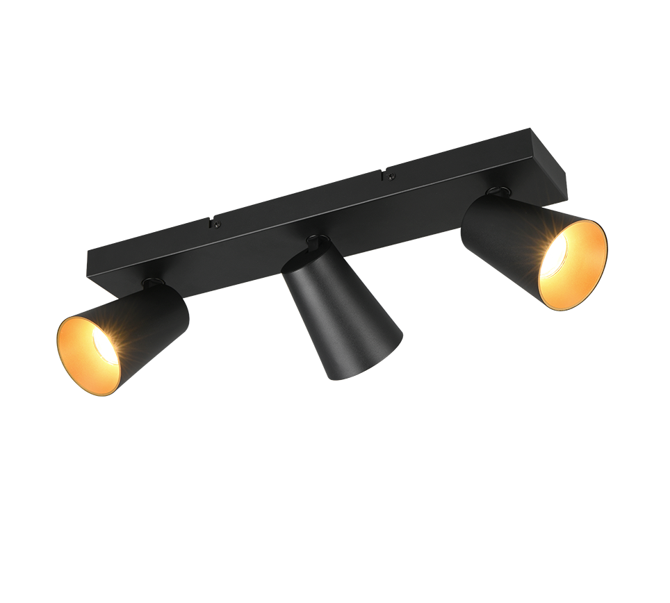 Sharp 2/3/4Lt Bar Spotlights - Black/White
