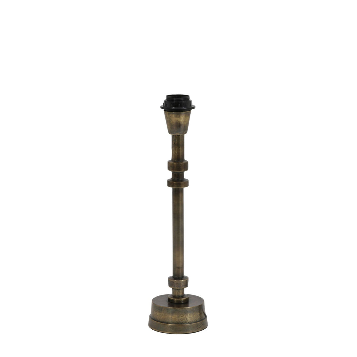 Howell Table Lamp Base- Antique Bronze/ Matt Black