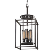 Atlas 4Lt Pendant - Aged Pewter