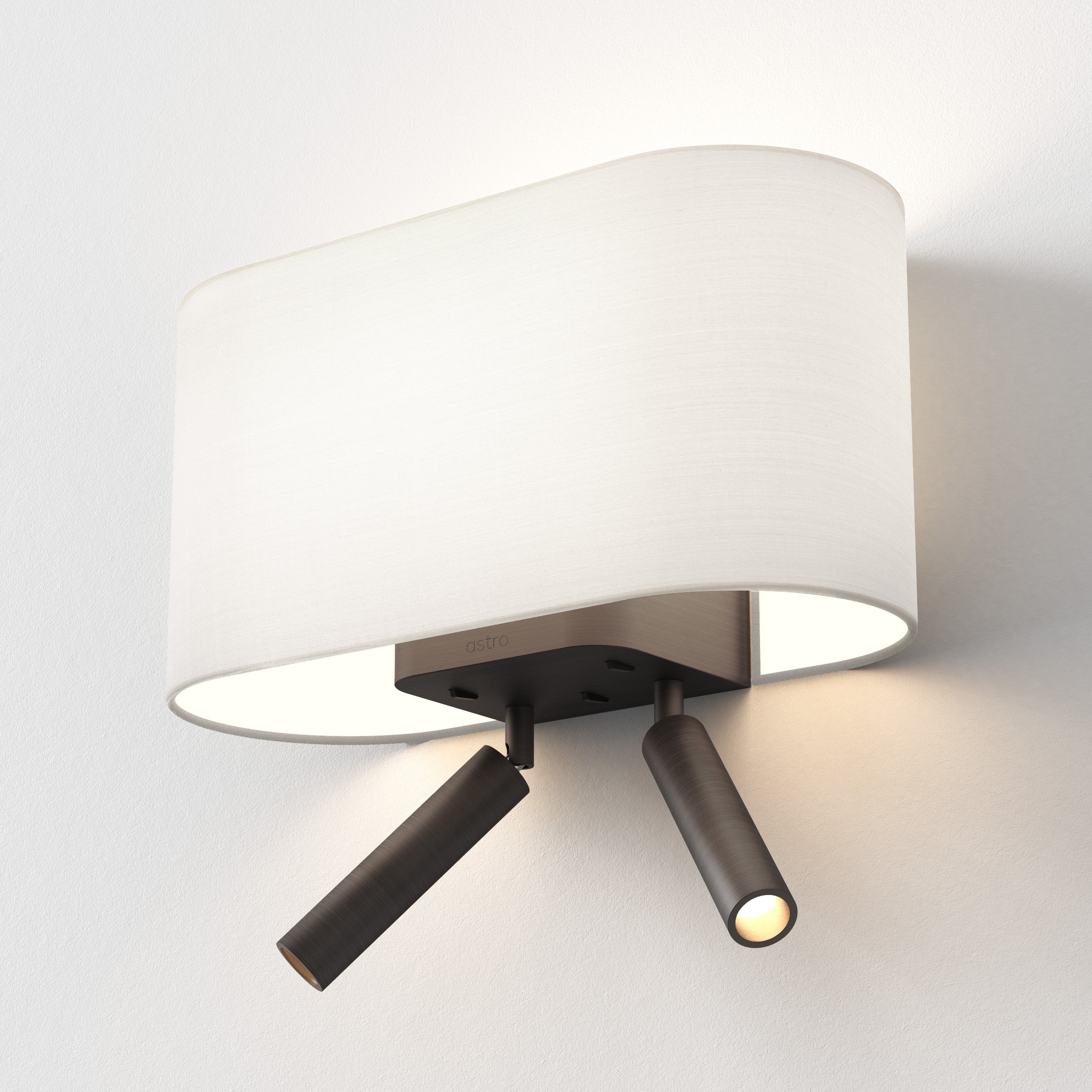 Venn Reader Twin Lights- Bronze/ Matt Nickel Finishes