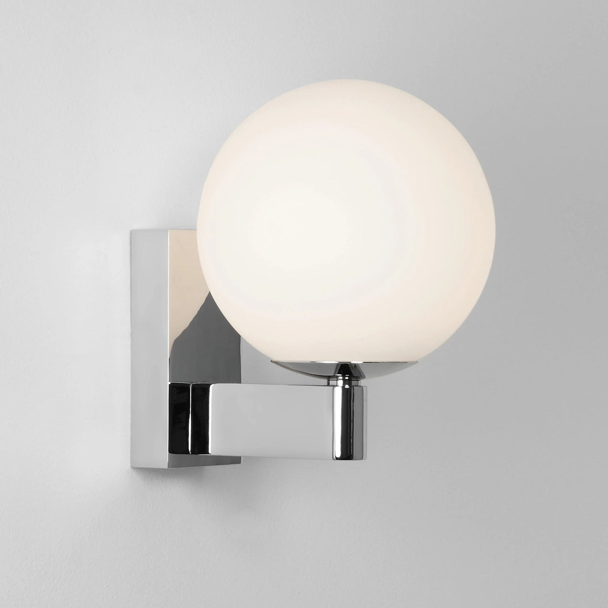 Sagara Bathroom Wall Light IP44 - Polished Chrome Promotional Offer