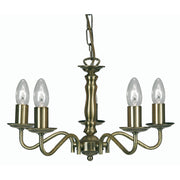 Nador 3/5 Ceiling Light- Antique Brass/ Gold Finishes