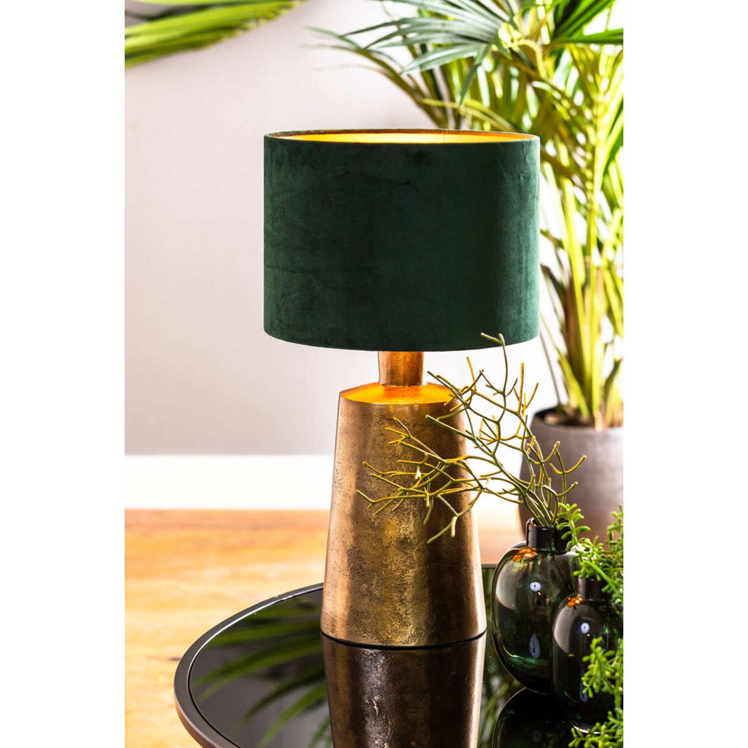 Baloe Table Lamp Base Only- Antique Bronze