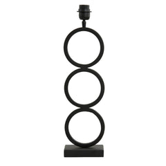 Stelios Table Lamp Base Only- Matt Black