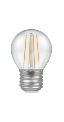 2W/5W Filament Golf ball E27- Various Finishes