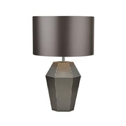 Lucy Table Lamp - Smoked Glass