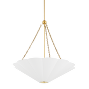 Alana 3Lt Pendant - Aged Brass