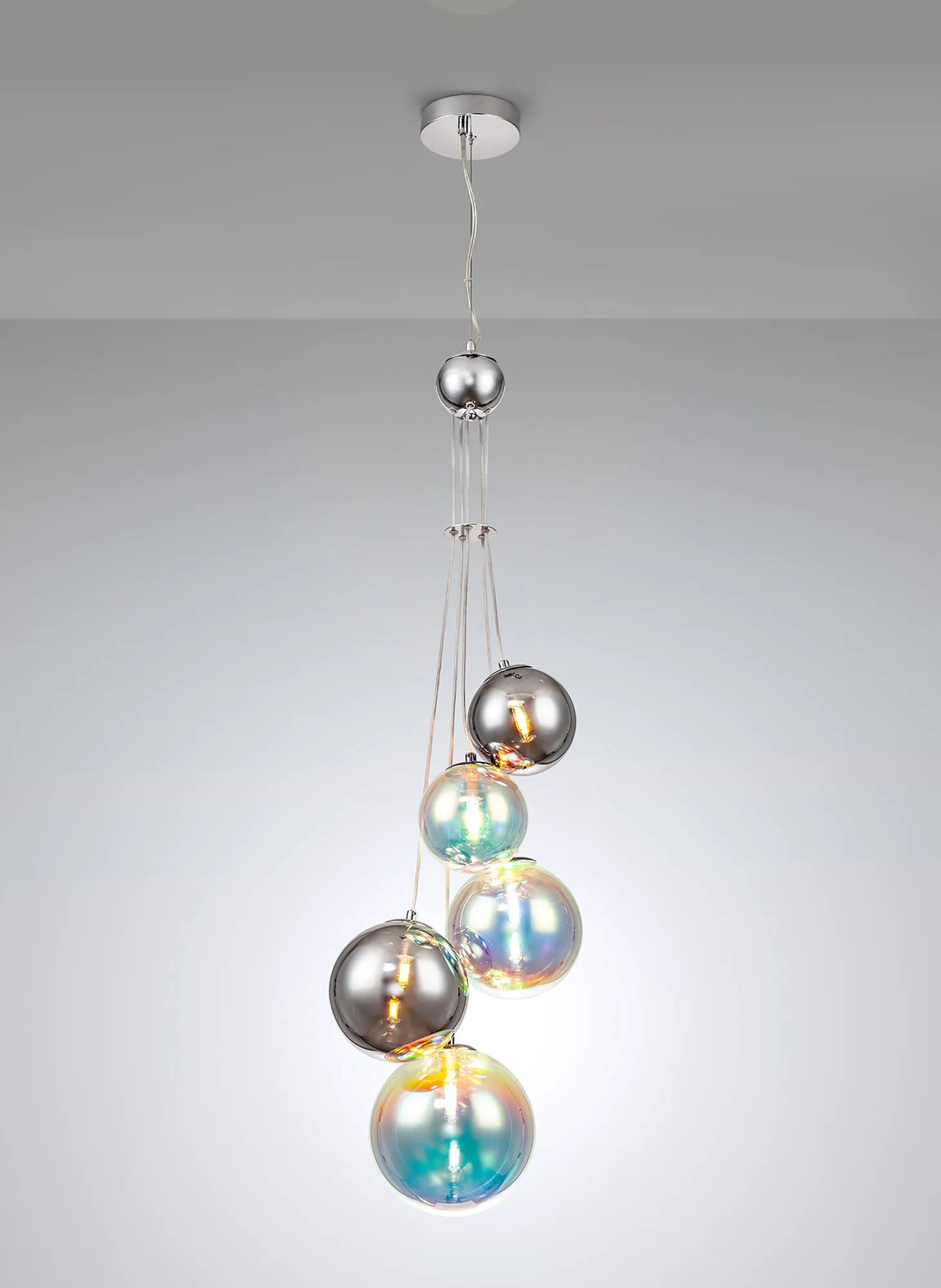 Seville 5 Light Cluster Pendant G9