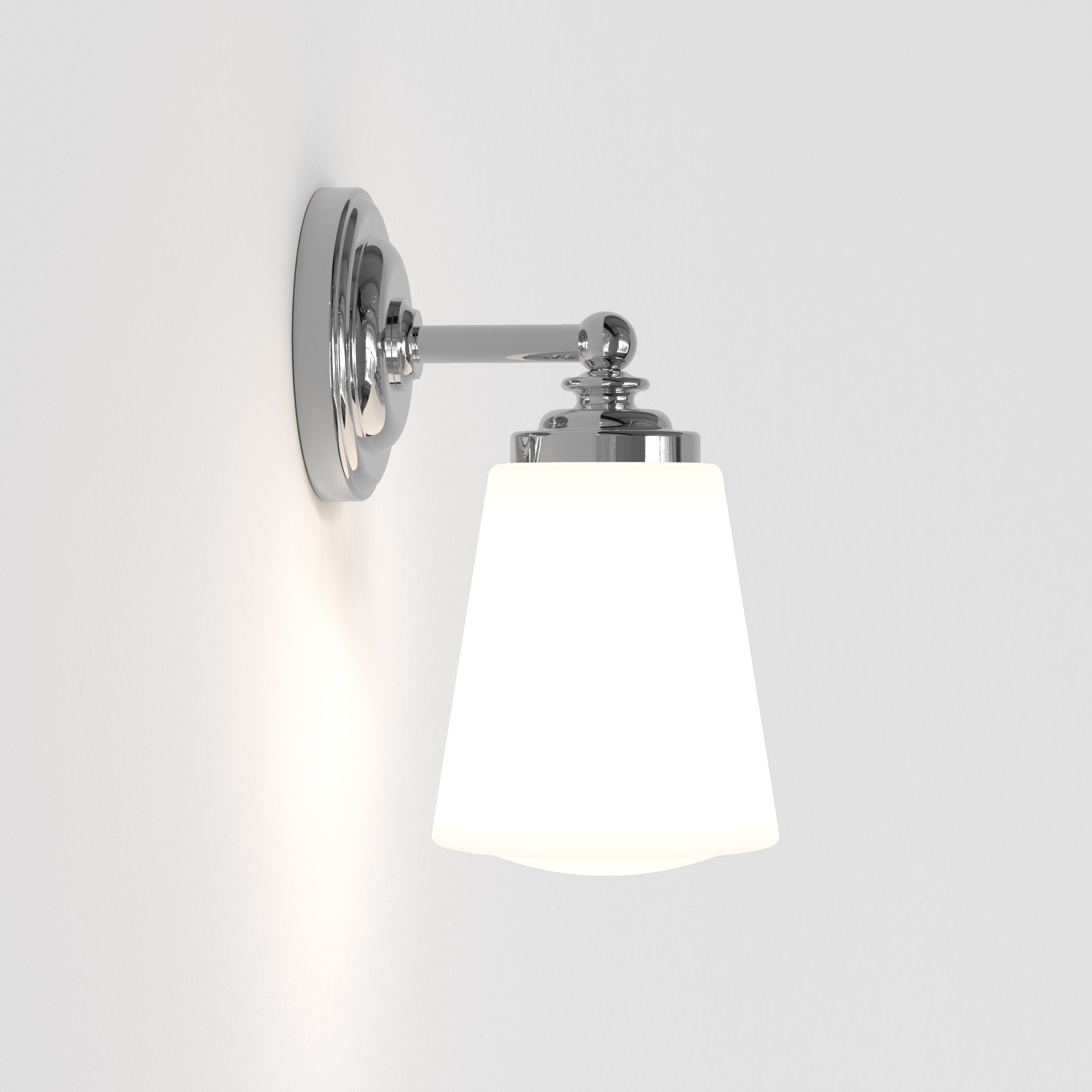 Anton Bathroom Wall Light In Various Finishes E14 IP44