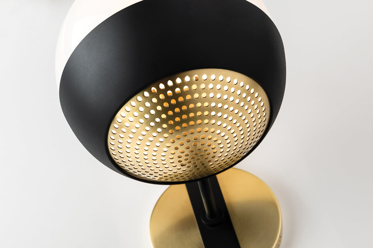Aly 1Lt Wall Sconce - Aged Brass